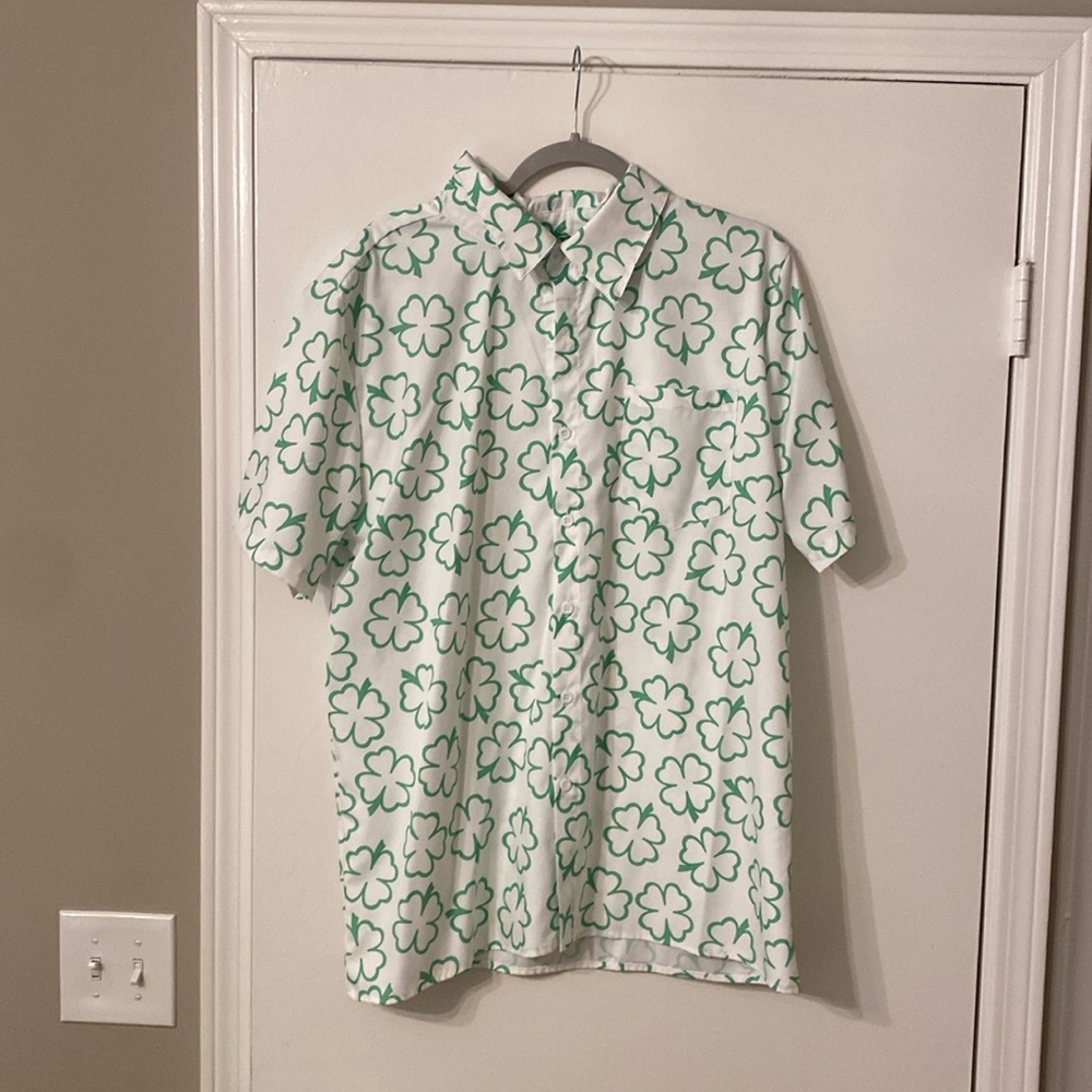Men's Shamrock button down